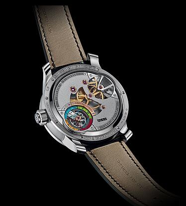 Greubel Forsey QP a Equation White gold Black Replica Watch